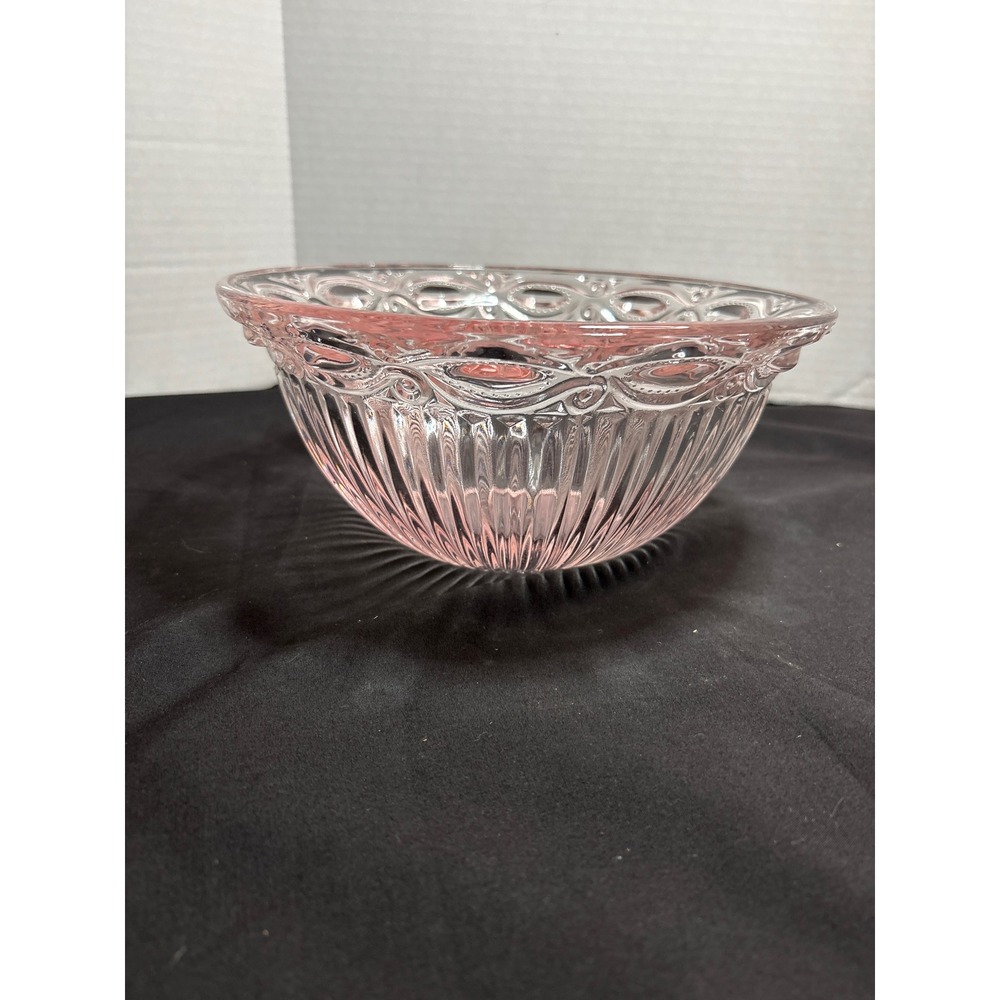Pink‎ Glass Bowl, Decorative Candy Dish, Serving Bowl, Home Decor, Kitchen